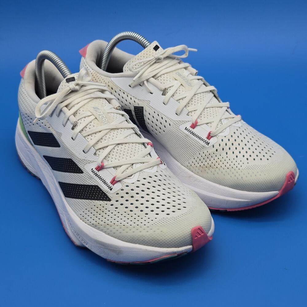 Adidas Adizero SL Womens 9.5 Running Shoes White Core Black Arctic Fusion - Picture 4 of 12